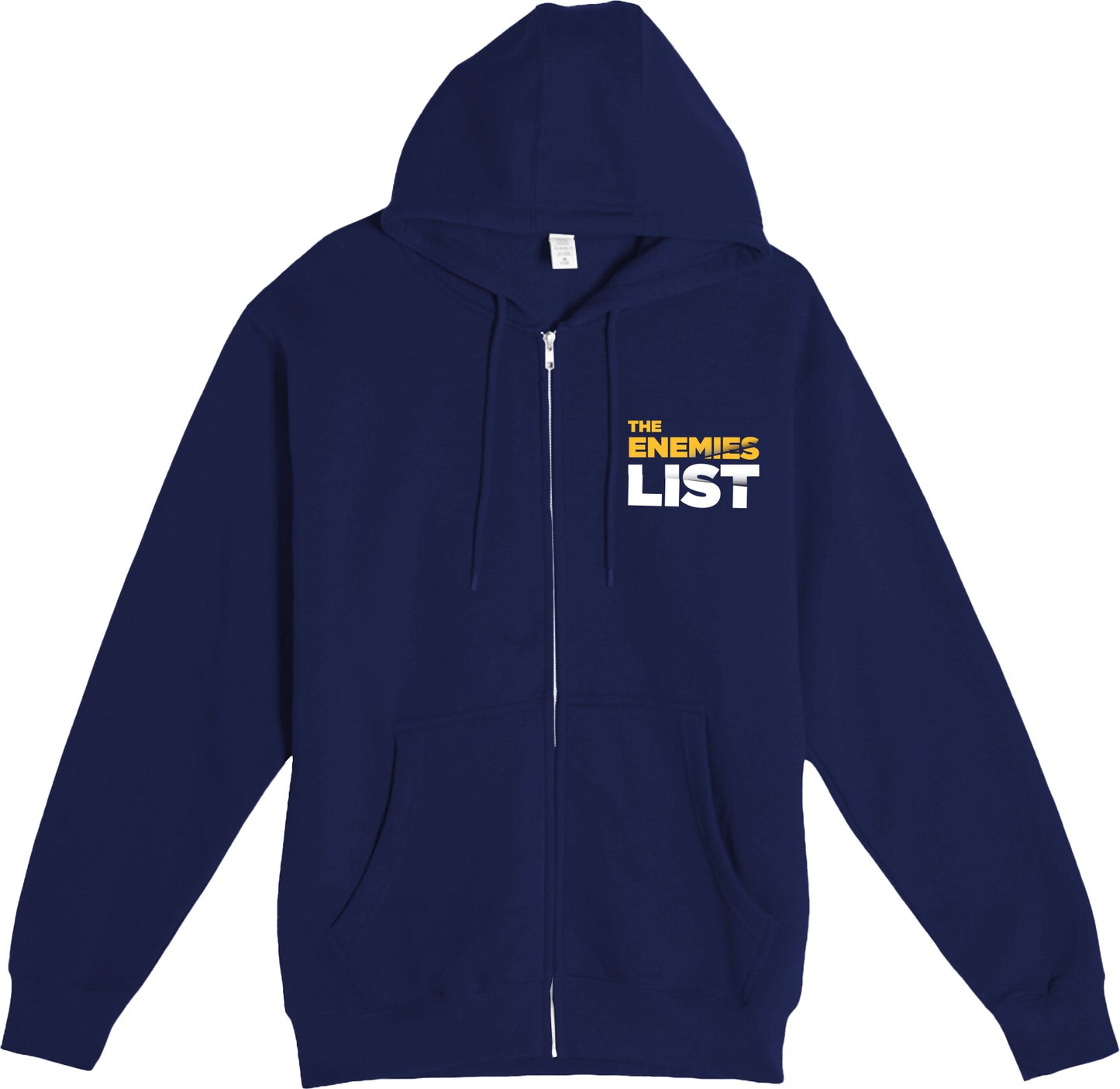 The Enemies List - Heavyweight Unisex Zip Up Hoodie
