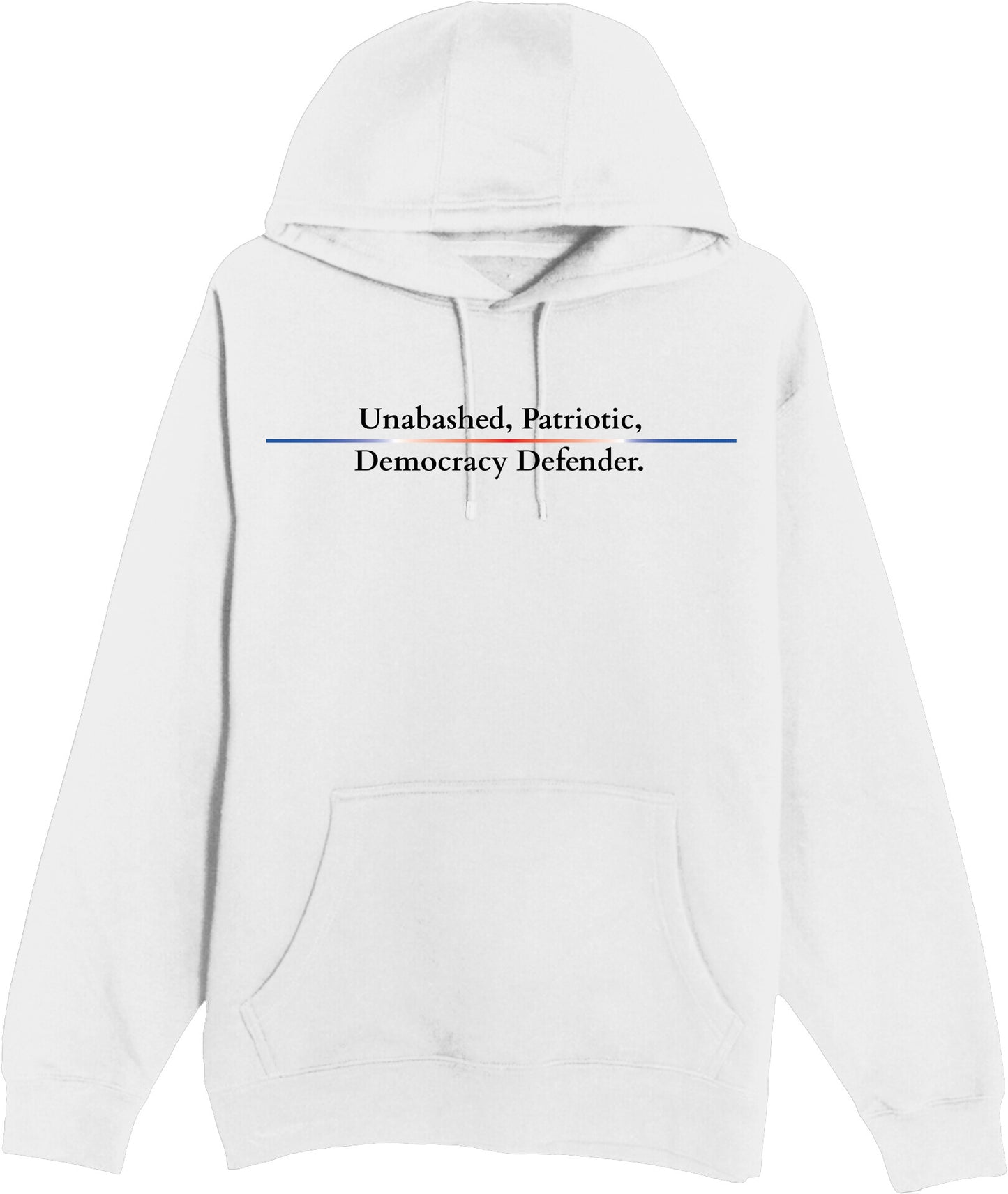 Democracy Defender - Heavyweight Unisex Hooded Pocket Sweatshirt