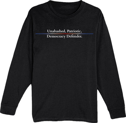 Democracy Defender - Unisex Long Sleeve Tee