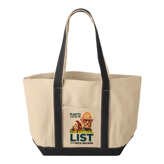 The Enemies List - Straps Tote Bag