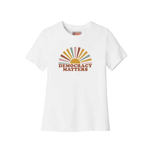 Democracy Matters - Women's Short Sleeve T-Shirt