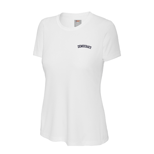 DEMOCRACY - Ladies Performance Short Sleeve Tee