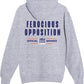 Ferocious Opposition- Heavyweight Unisex Hooded Pocket Sweatshirt