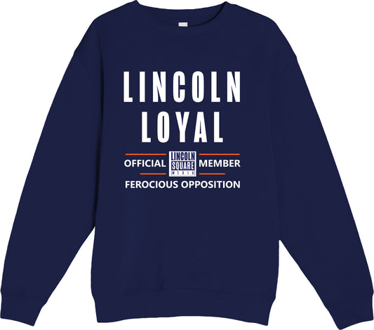 Lincoln Loyal- Unisex Heavyweight Crewneck Sweatshirt