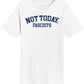 Not Today, Fascists! - Unisex Short Sleeve T-Shirt