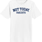 Not Today, Fascists! - Unisex Short Sleeve T-Shirt