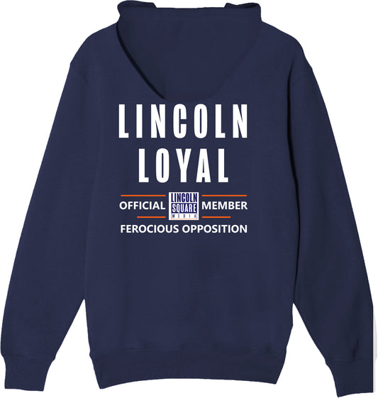 Lincoln Loyal- Heavyweight Unisex Hooded Pocket Sweatshirt