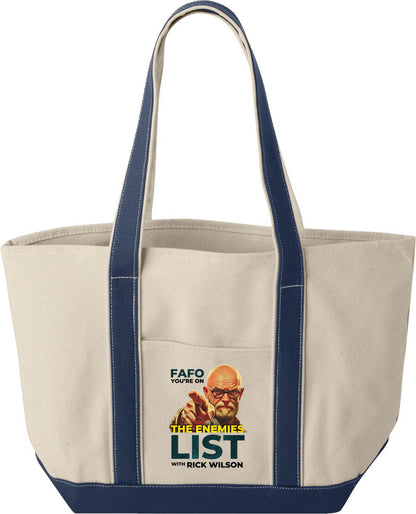 The Enemies List - Straps Tote Bag