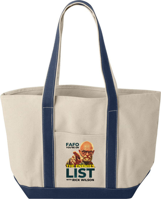 The Enemies List - Straps Tote Bag