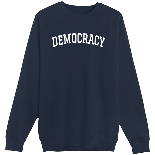 DEMOCRACY - Unisex Heavyweight Crewneck Sweatshirt