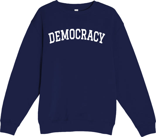 DEMOCRACY - Unisex Heavyweight Crewneck Sweatshirt